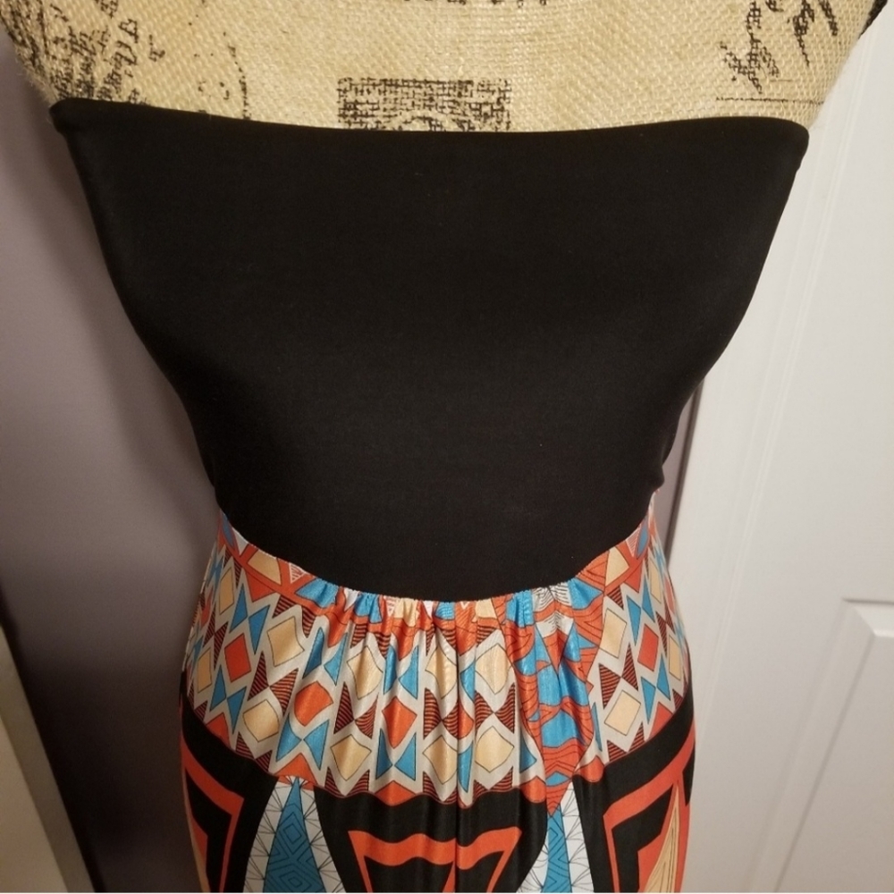 Multi Color Maxi Dress - Picture 4 of 5